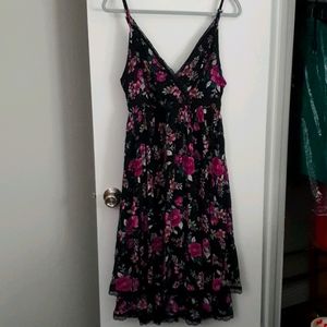 Torrid Floral Spaghetti strap Dress